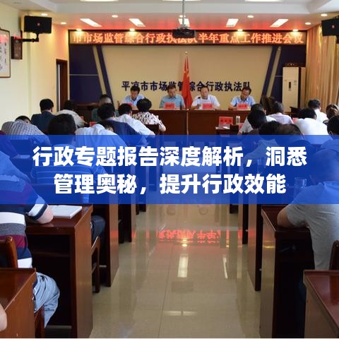 行政專題報(bào)告深度解析，洞悉管理奧秘，提升行政效能
