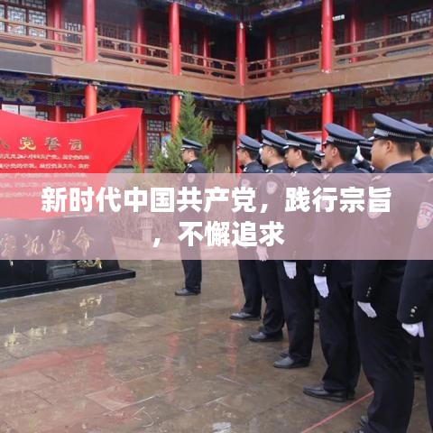 新時代中國共產(chǎn)黨，踐行宗旨，不懈追求