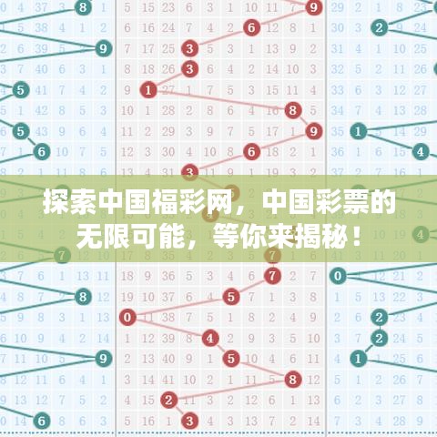探索中國福彩網(wǎng)，中國彩票的無限可能，等你來揭秘！