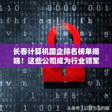 長春計算機國企排名榜單揭曉！這些公司成為行業(yè)領軍者
