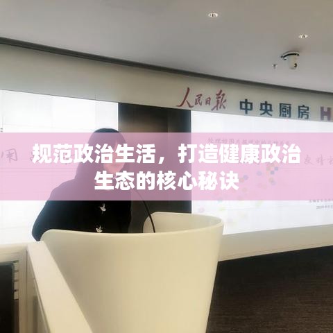規(guī)范政治生活，打造健康政治生態(tài)的核心秘訣